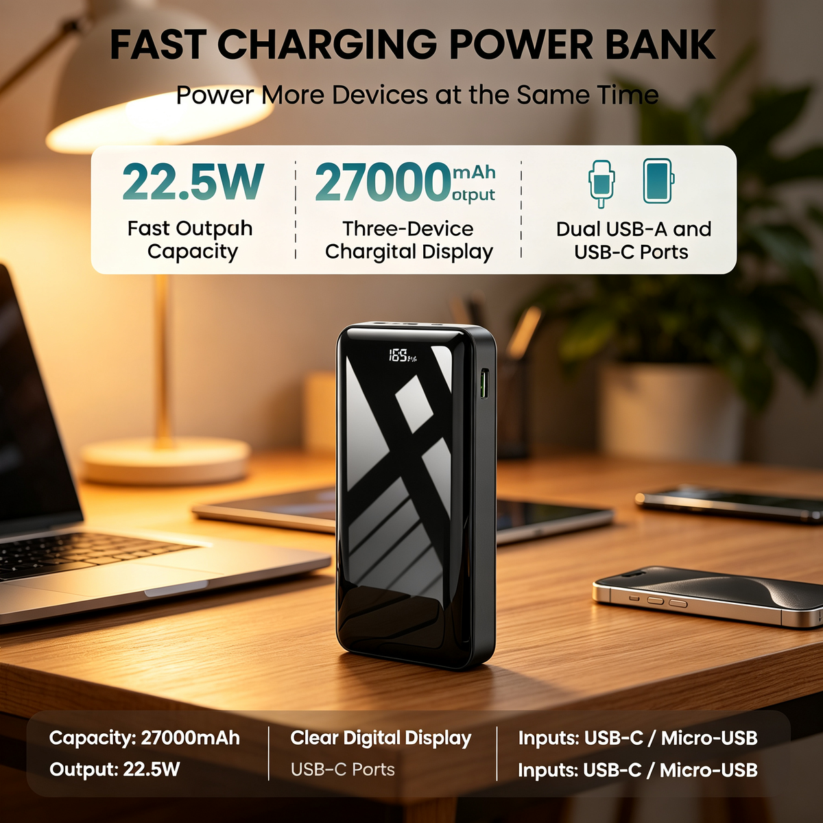 High‑Speed Dual‑Port USB‑A & USB‑C Flash Drive