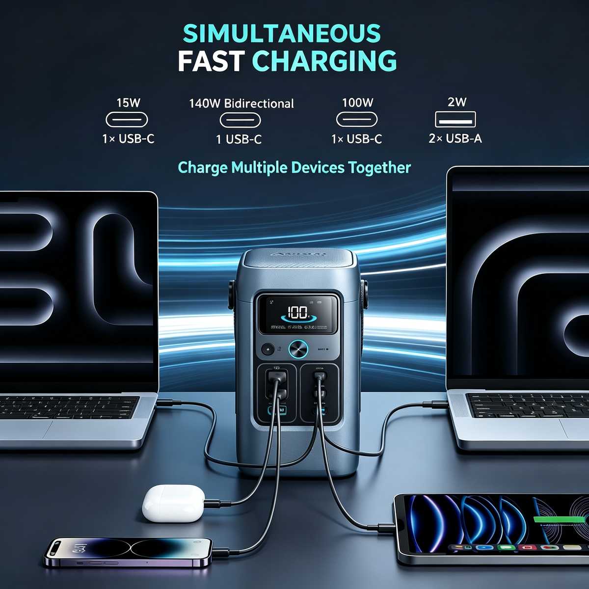 Portable Power Station 8888