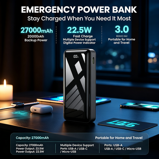 High‑Speed Dual‑Port USB‑A & USB‑C Flash Drive