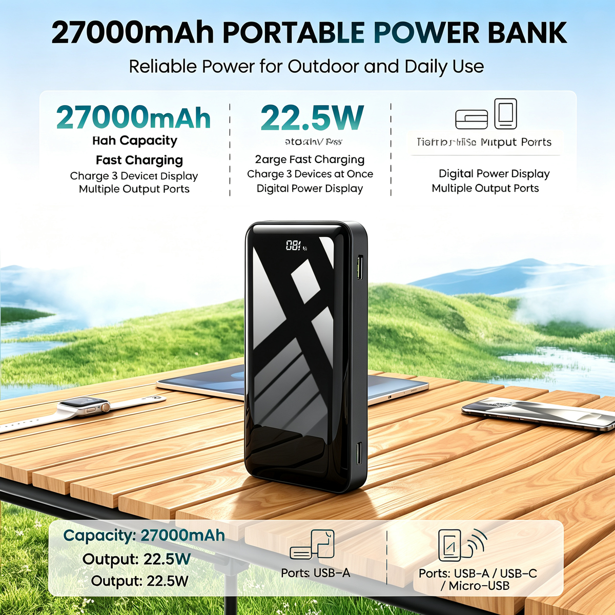 High‑Speed Dual‑Port USB‑A & USB‑C Flash Drive