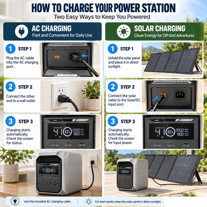 1024Wh Portable Power Station